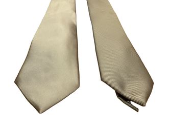 Silver Men’s Ties (2) - Mint Condition!