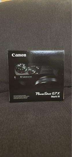 Canon G7X Mark III