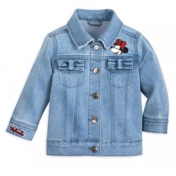 Disney Baby Girls Minnie Mouse Denim Jacket Blue size 18-24 months