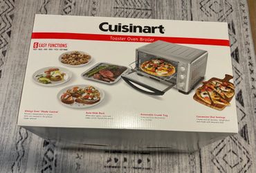 Cuisinart TOB-1010NAS Toaster Oven Broiler – New
