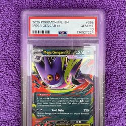 Mega Gengar ex #56 PSA 10
