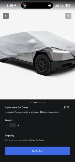 Tesla Cybertruck Cover