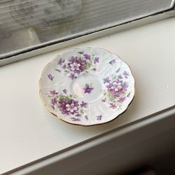 Vintage Aynsley Violette Saucer