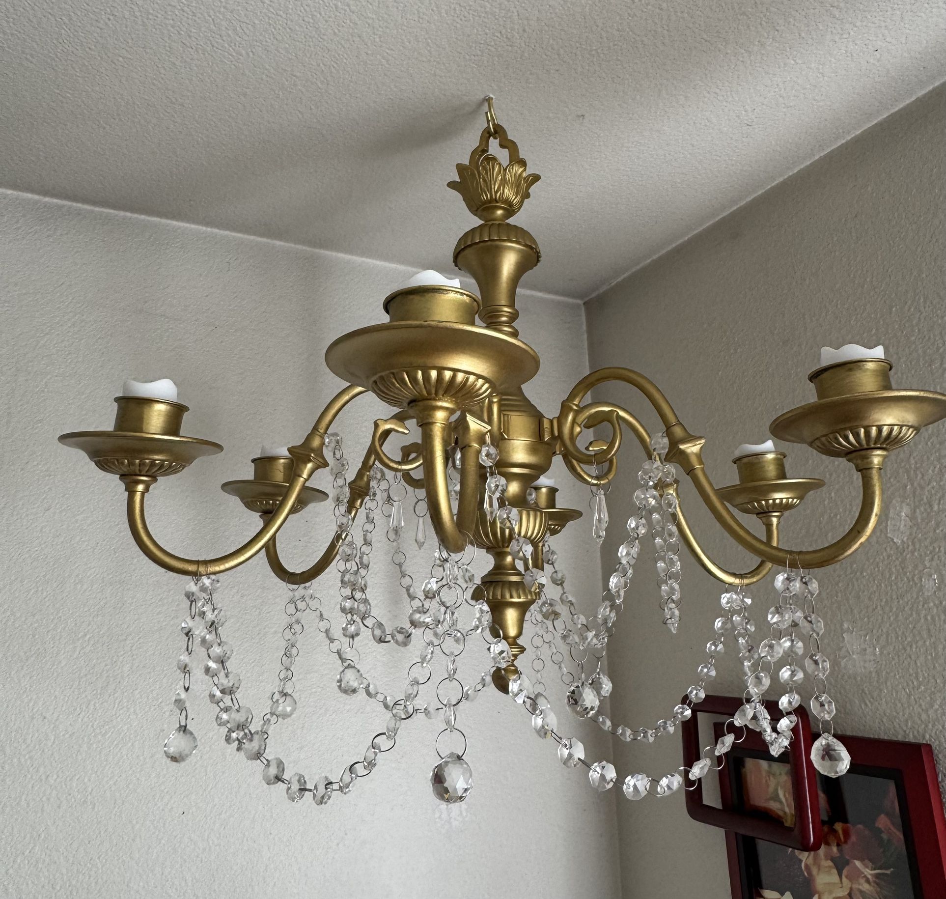 Gold Candelier