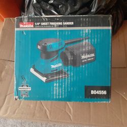 MAKITA  1/4 SHEET SANDER