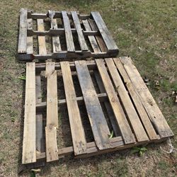 FREE.  2 Wood Pallets. 