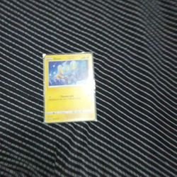Shinx Pokemon Card