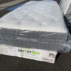 Brand New Ghost Bed Hybrid ! Split King Adjustable Bed ! Movable Motorized Bed ! Adjustable Bed ! Free Delivery