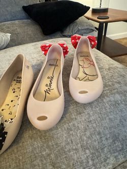 Melissa x Minnie Mouse Jelly Ballet Flats