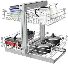 New Carbon Steel Under Counter Storage Organizer
