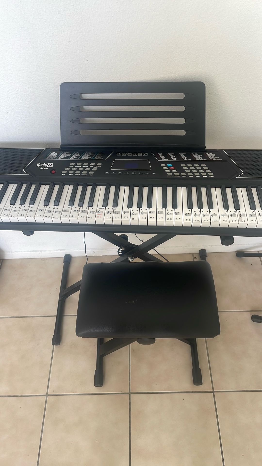 Rock Jam Key Board
