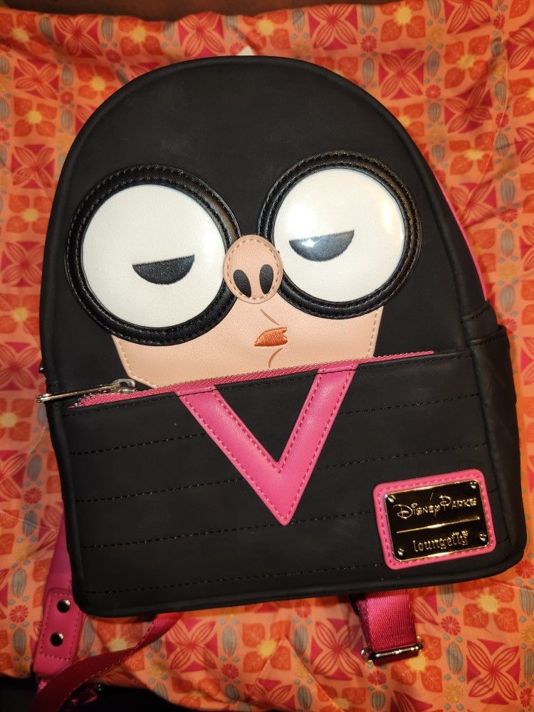 Loungefly Disney Parks Edna Mode of The Incredibles Mini Backpack for ...