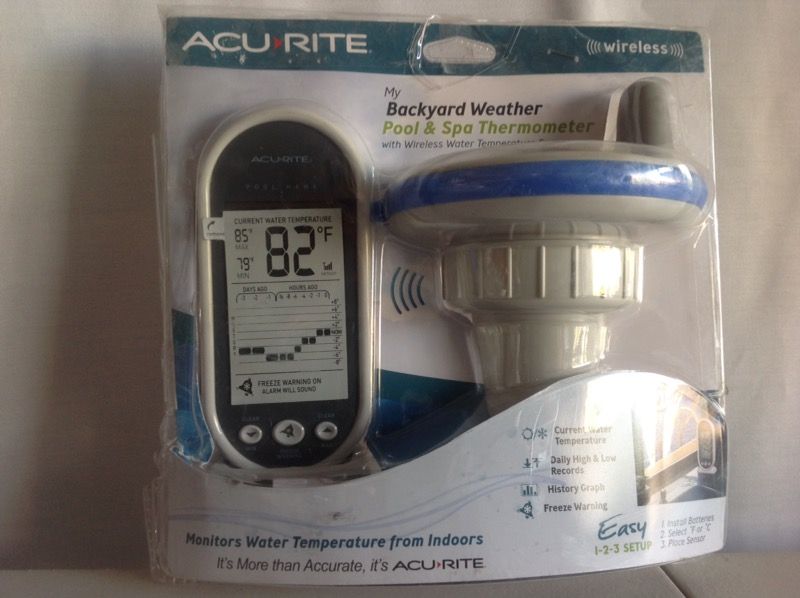 Acu Rite wireless pool & spa thermometer