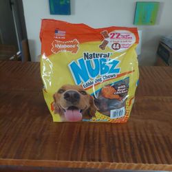 Natural Nubz 22 large chews dog treats