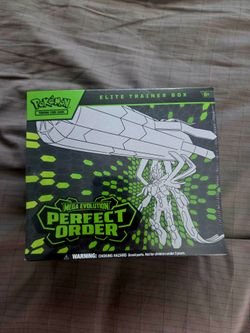 Pokemon Perfect Order etb elite trainer box