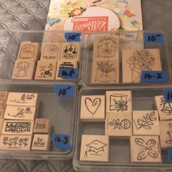 Stampin up Stamps New used Retired