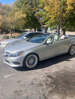 2014 Mercedes E class convertible 20 inch BBS rims