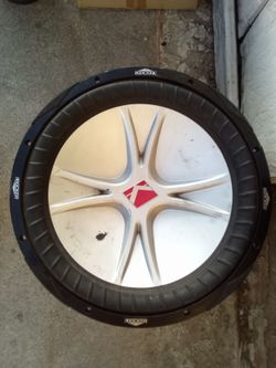 15" kicker comp duel voice coil