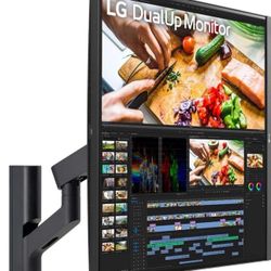 LG 28MQ780-B DualUp 28'' IPS LCD HDR10 Dual Monitor /ergo stand/usb-c (90wPD)