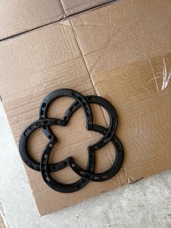 Horseshoe star wall decor
