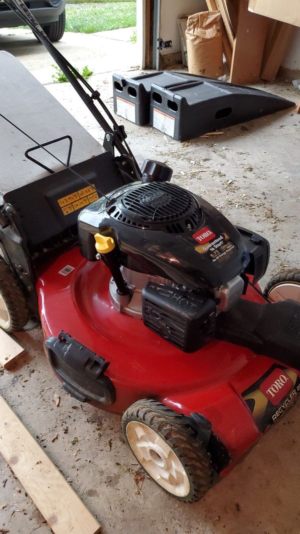 Toro 6.75 no oil change mower for Sale in Lanham, MD OfferUp