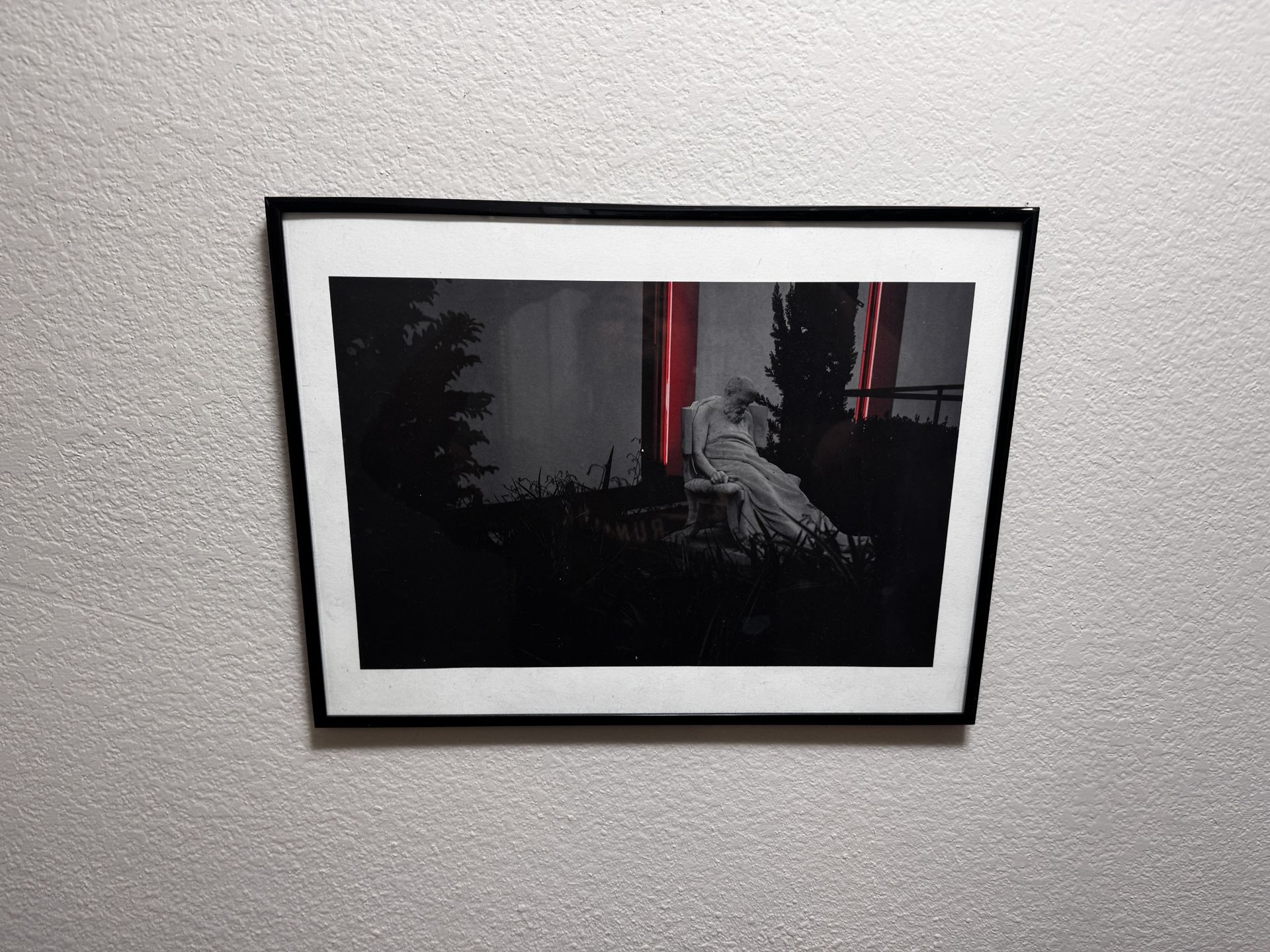 Statue Art Print w/ Frame