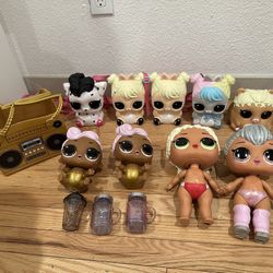 lot LOL Surprise Big Baby 7" Baby McSwag 11” and Pets