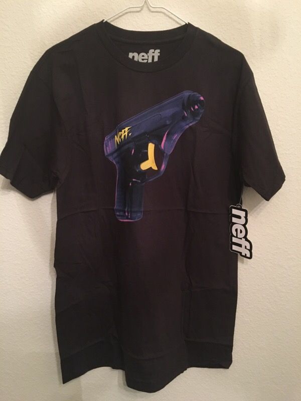Neff neon water gun shirt