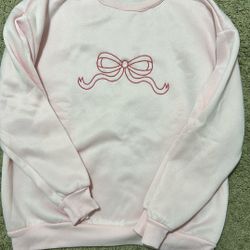 SHEIN  BOW SWEATSHIRT 