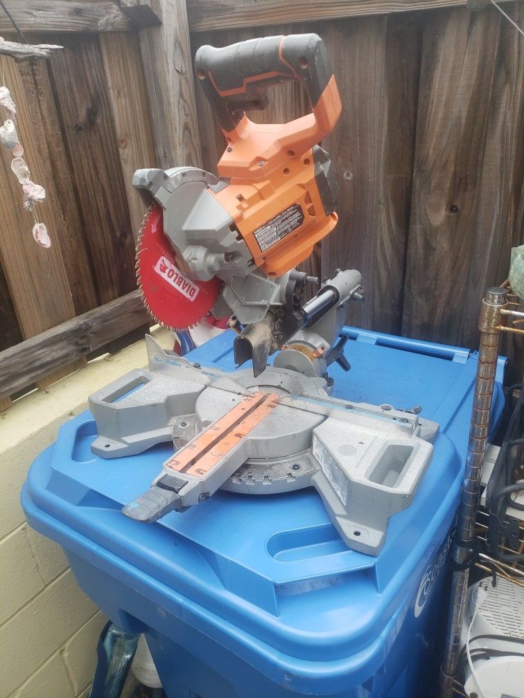 7 1/4 " Compound Sliding Miter Box Saw