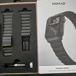 Nomad Titanium Apple Watch Band