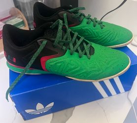 adidas X 15.2 Indoor Soccer Shoes Green Red Black Mexico Mens