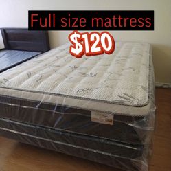 Full Size Pillow Top Mattress 