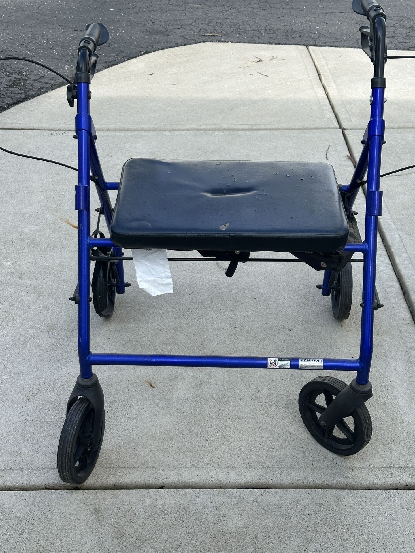 Used Walker With Handbrake
