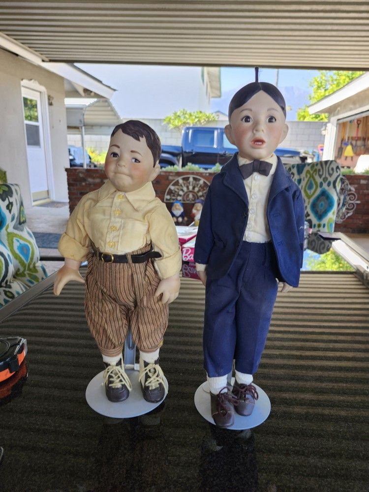 Spanking And Alfalfa Dolls