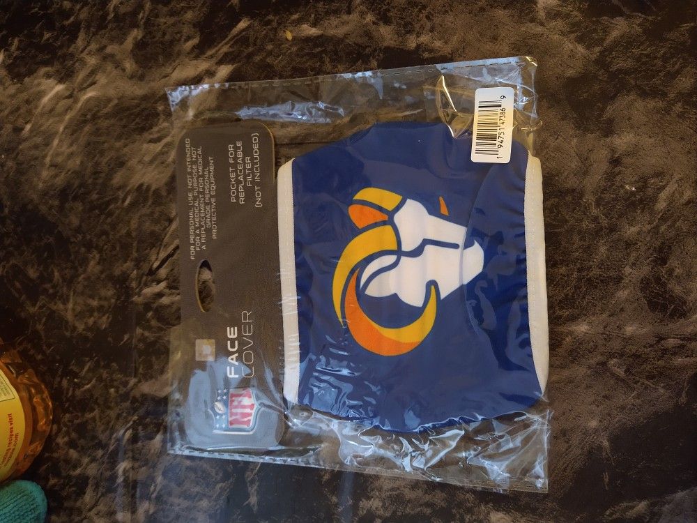 Rams Face Mask