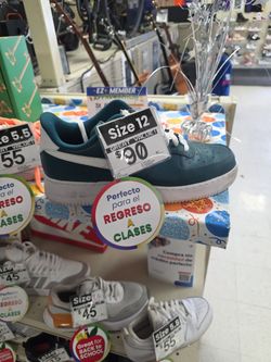 Nike Air Force 1 Low Teal White Sneakers
