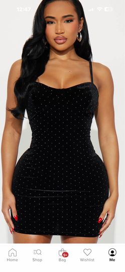 Fashion Nova rhinestone dress