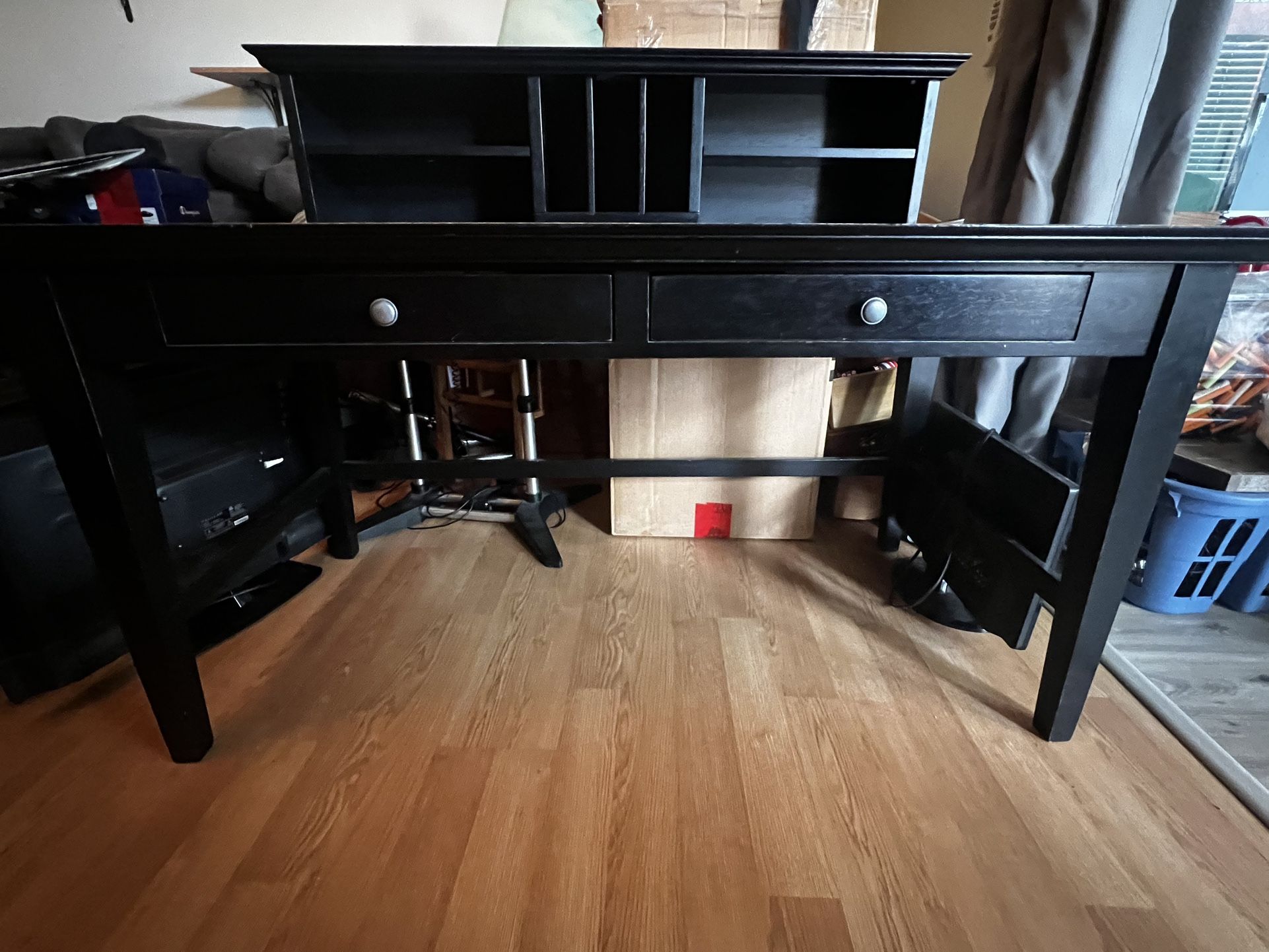 Pier One Black Desk
