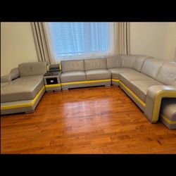 Sectional Leather Sofa