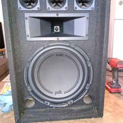 SPEAKER CABINETS 2 12"S  DB POLK
