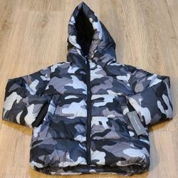 MK Michael Kors Puffer Bomber Hoodie Jacket Size S For Kids 