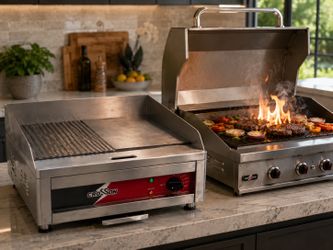 🔥 CROSSON Commercial Electric Griddle – Like New! 🔥