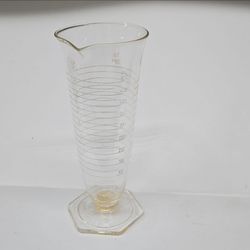 Vintage Glass Graduated Cylinder 500ml