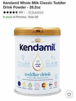 Kendamil Whole Milk Classic Toddler