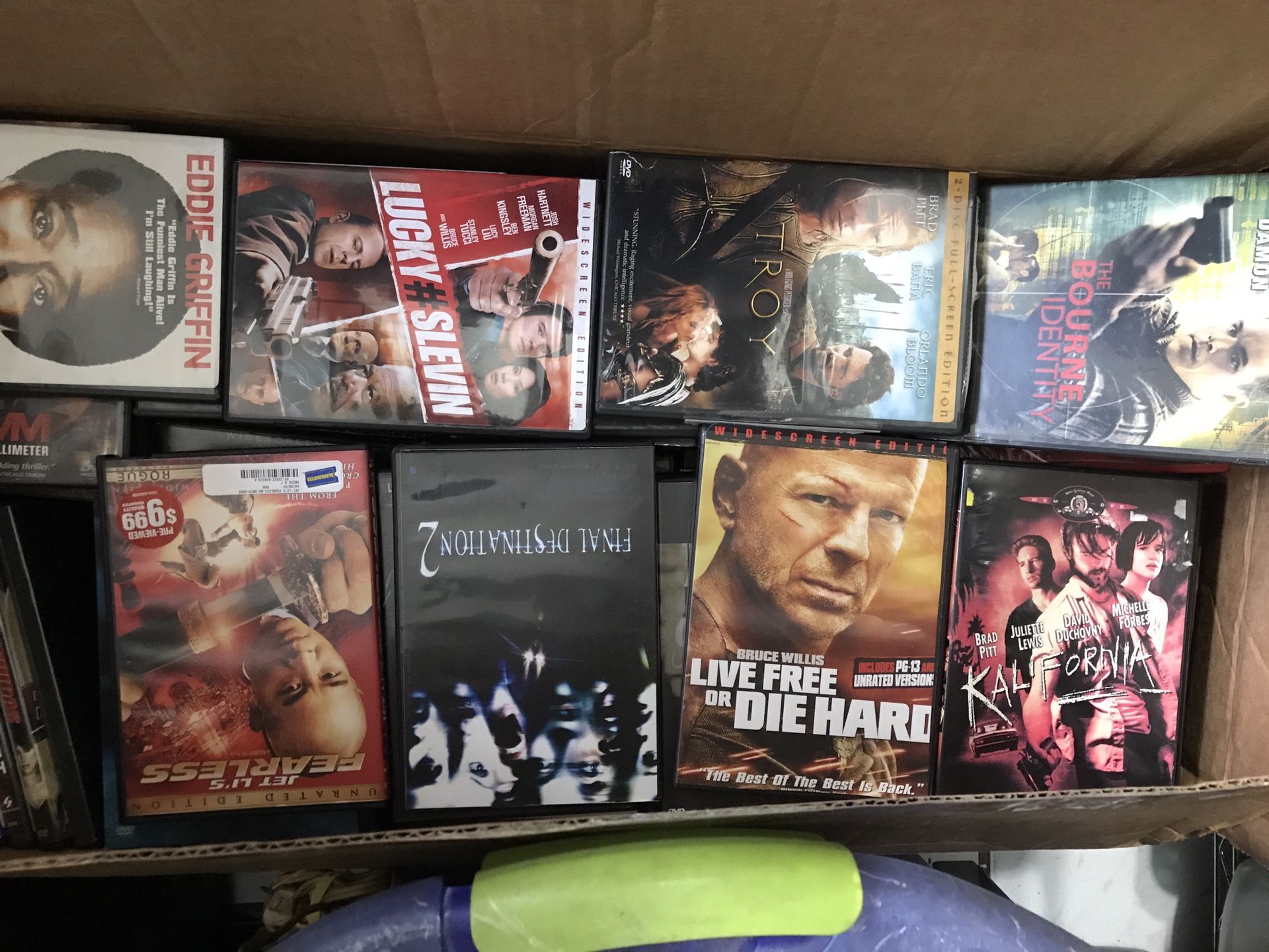 DVDs over 200 used DVDs