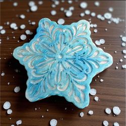Snowflake Glycerin Soap