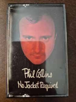 Phil Collins No Jacket Required Cassette Tape. Tested Playing.