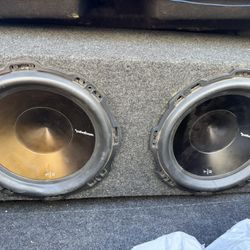 12” Rockford Fosgate P3’s And Memphis Amp