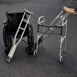 Silla De Ruedas, Muletas Y Andador 
